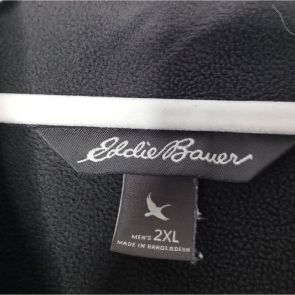 Eddie Bauer blue and gray zip-up jacket - Picture 5 of 8